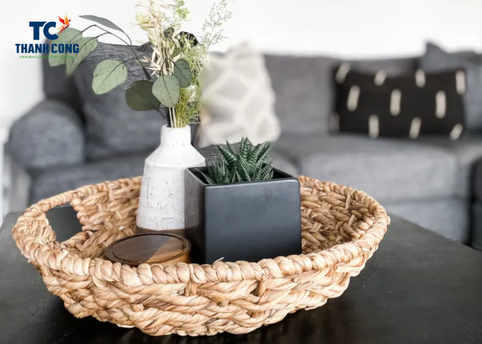 How To Decorate Cane Basket