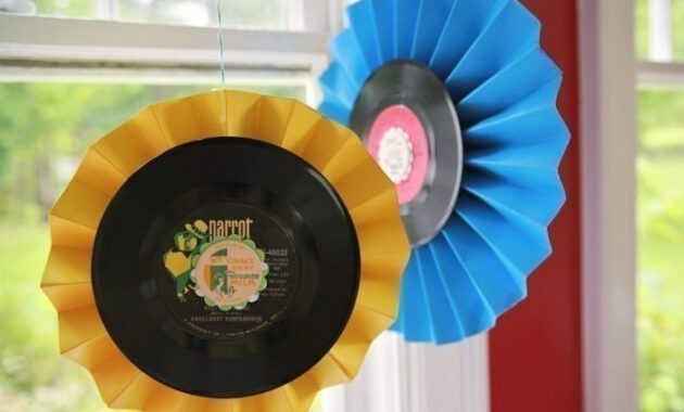 Schallplatten Deko Ideen Kreative Inspirationen für Vinyl-Liebhaber