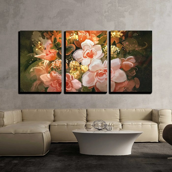 3 piece art decor