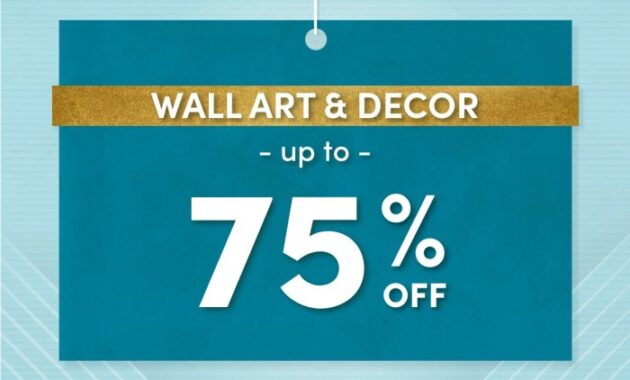 Clearance wall art decor