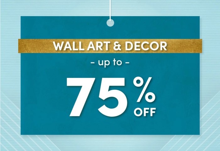 Clearance wall art decor