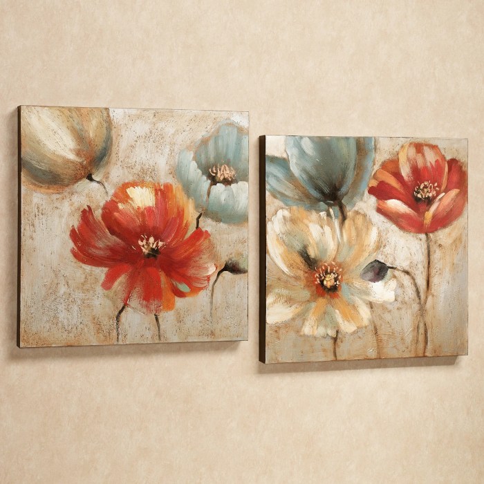 Canvas wall art decor