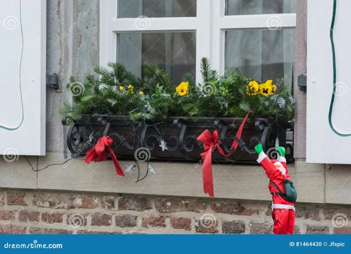 Deko ideen fensterbank weihnachtlich dekorieren