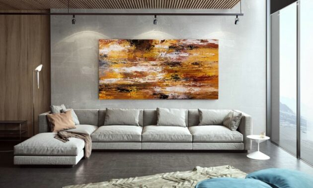 Contemporary art home decor