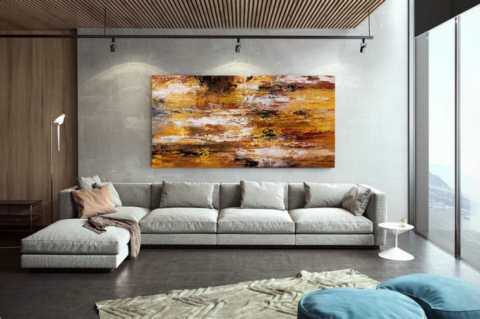 Contemporary art home decor