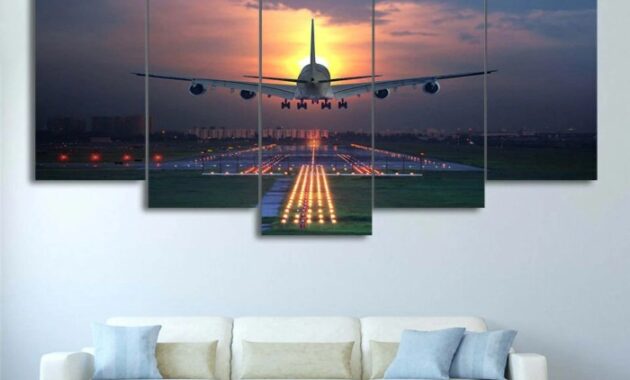 Airplane Wall Art Decor Elevate Your Space with Aviation-Inspired Designs