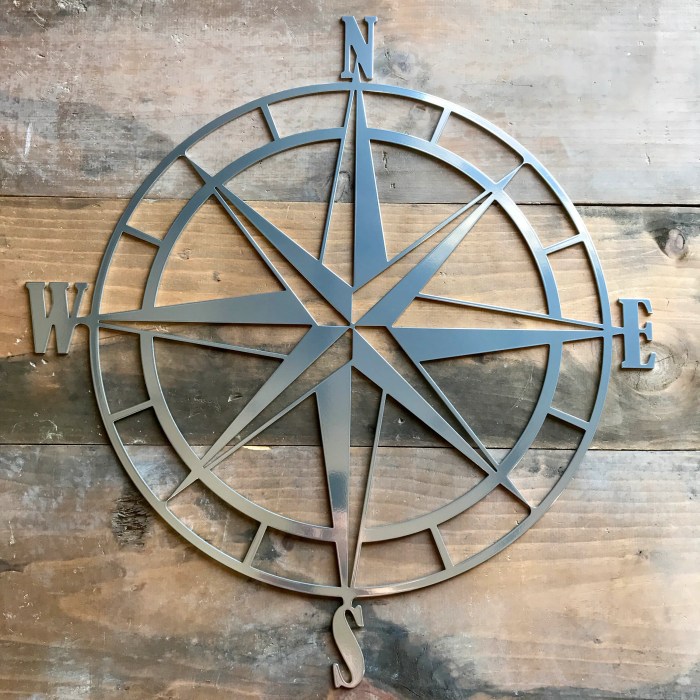 Compass ornament