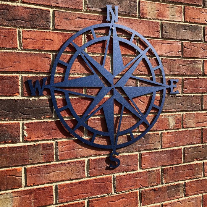 Compass wall art decor