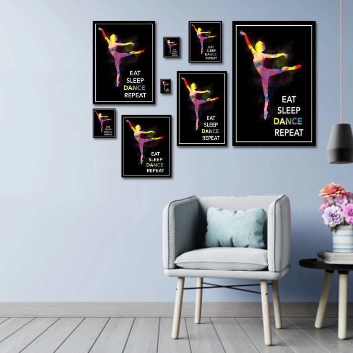 Dance wall art decor