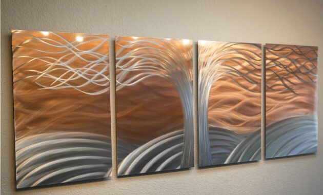 Copper Art Wall Decor Transform Your Space with Elegance