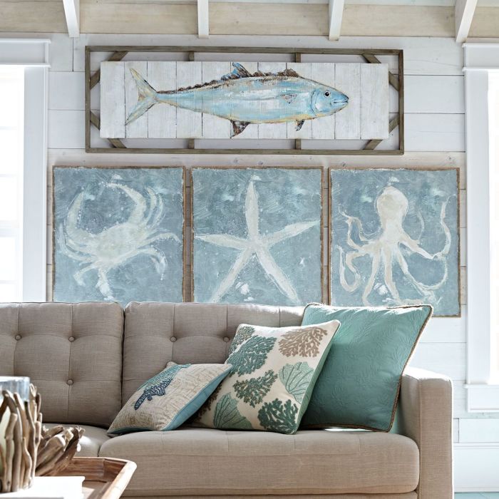 Coastal decor wall art