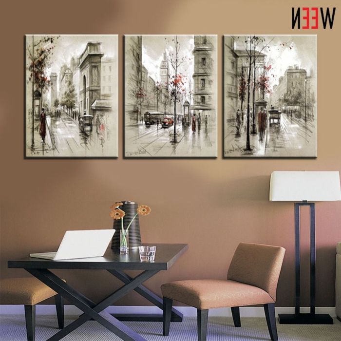 3 piece art decor